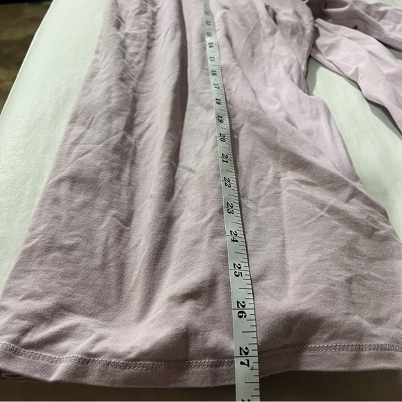 J. Jill Lot of Two Tees Vibrant Orange Whisper Cotton And Purple Rolled V-neck - Picture 16 of 16